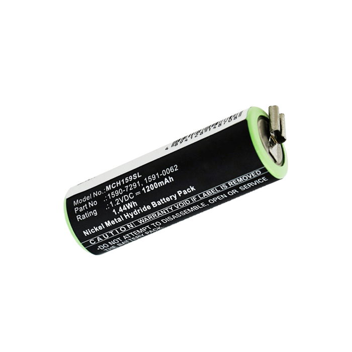Moser 1590-7291 1200mAh Batteri från subtel