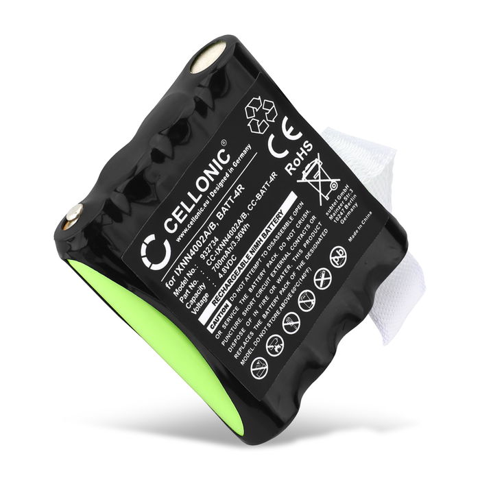 Batteri för Motorola TLKR T80, T40, T80 Extreme, T50, T60, T41, T81 Hunter, T61, XT180, XTR446, XTB446, XTK446 4.8V 700mAh NiMH från CELLONIC