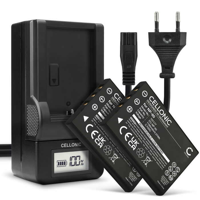 2x HP Photosmart R927 Batteri