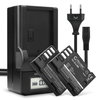 2x Batteri 1250mAh+ Laddare