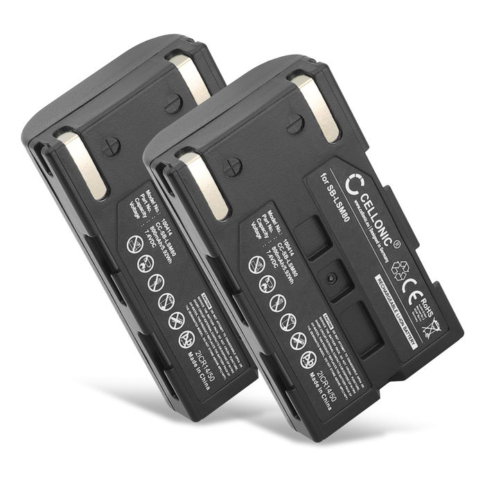 2x Samsung VP-D361 Batteri