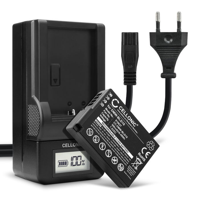 2x Panasonic Lumix DMC-GX1 Batteri