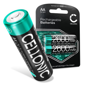 Batteri för Logitech B170 G602 G604 G700s M185 M220 M235 M325 M330 M350 M510 M525 M535 M585 M590 M705 M720 Triathlon Wireless Mouse M705 G700s dator-tillbehör (mus, tangentbord) - 2x 2600mAh AA Laddningsbart ersättningsbatteri eller reservbatteri