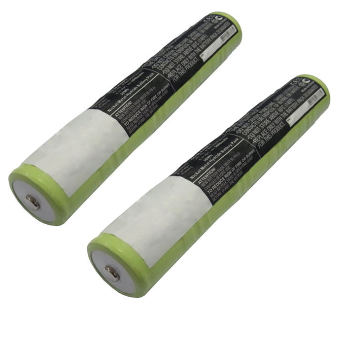 2x Batteri för Streamlight SL20X / MagLite RX1019 trådlös lampa - 5000mAh Laddningsbart ersättningsbatteri eller reservbatteri för wireless lamp, ficklampa, pannlampa m.fl.
