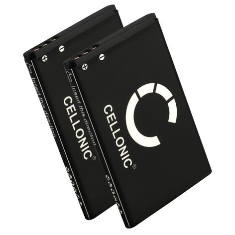2x Batteri till Doro 1362; 5517; 6031; 530X; 6521; 5031; 6041 (900mAh, 3.7V) från CELLONIC