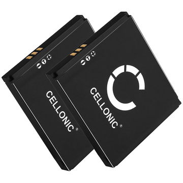 2x DBF-800A Battery for Doro PhoneEasy 606, 613, 621, 622, 623, 631, 632 Smartphone / Phone Battery Replacement - 800mAh