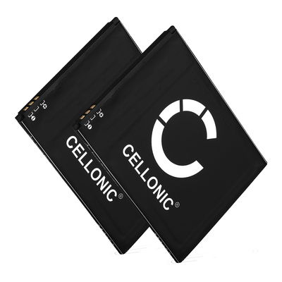 2x CELLONIC 5251 mobilbatteri för Wiko Pulp / Pulp 4G / Robby / Jam 4G med 3.8V, 2500mAh - ersättningsbatteri med lång batteritid