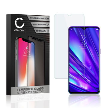 0,33mm Displayskydd / skärmskydd för Realme 5 Pro- mobil, 9H 2.5D, Full Glue - smartphone-skyddsglas, screen protector