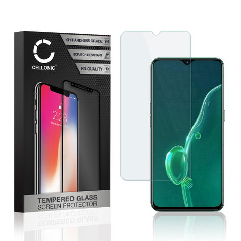 Skärmskyddsglas för Realme X2 – 2.5D (runda kanter) Härdat skyddsglas 0,33mm från CELLONIC