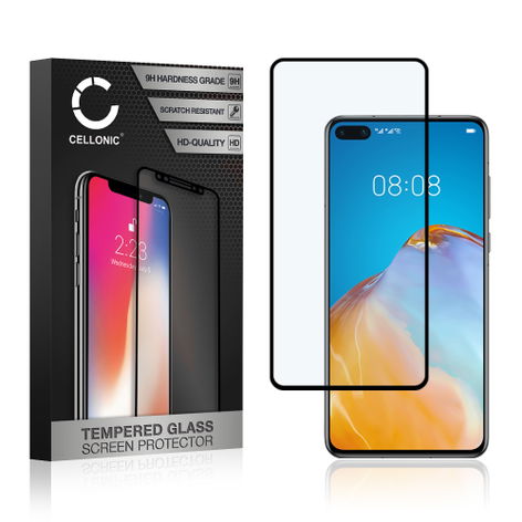 Screen Protector for Huawei P40 – Glass (9H hardness) from CELLONIC