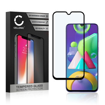 0,33mm Displayskydd / skärmskydd för Samsung Galaxy A30 / A30s / A50 / M21 / M30s / M31- mobil, 9H 3D Case-friendly, Full Glue - smartphone-skyddsglas, screen protector