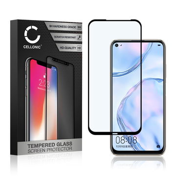 0,33mm Displayskydd / skärmskydd för Huawei P40 Lite 4G- mobil, 9H 3D Case-friendly, Full Glue - smartphone-skyddsglas, screen protector