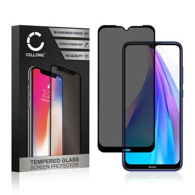 0,33mm Displayskydd / skärmskydd för Xiaomi Redmi Note 8T- mobil, 9H Synskydd, Edge Glue - smartphone-skyddsglas, screen protector