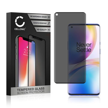 0,33mm Displayskydd / skärmskydd för OnePlus 8- mobil, 9H 3D Case-friendly, Edge Glue - smartphone-skyddsglas, screen protector