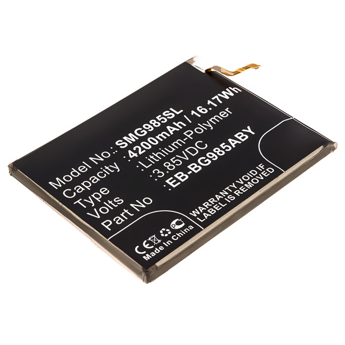Batteri för Samsung Galaxy S20 Plus (SM-G986) Acku 4200mAh Accu byte Batteri
