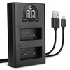 Dubbelladdare + USB Kabel