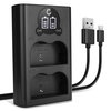 Dubbelladdare + USB Kabel