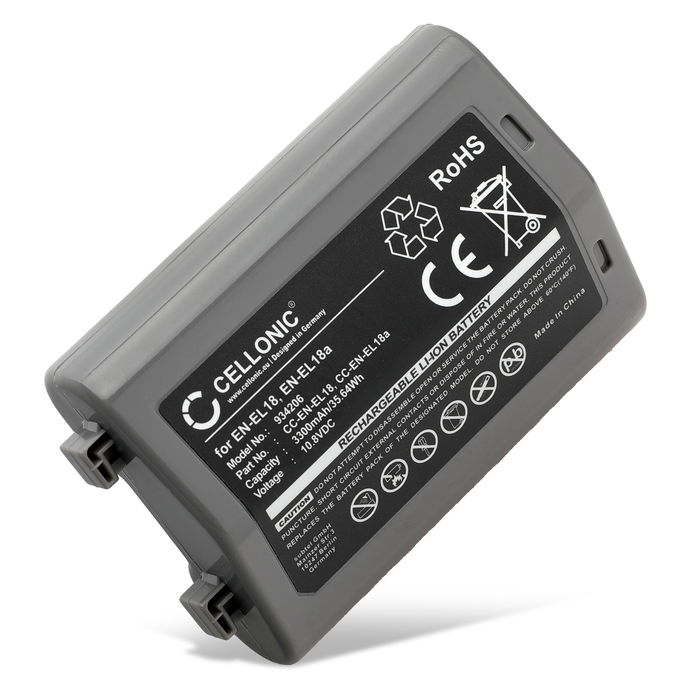 Nikon EN-EL18b 3300mAh Batteri från subtel