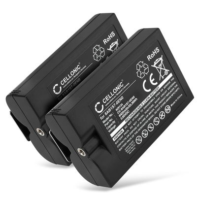 2x Batteri för Ring Intercom, Ring Stick Up Cam, Ring Spotlight Cam, Ring Video Doorbell 2 6400mAh från CELLONIC