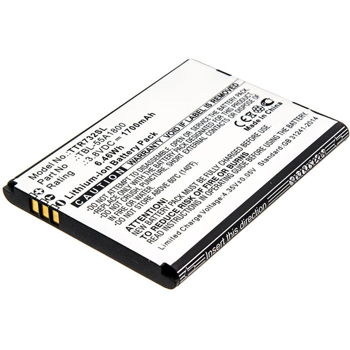 Battery for TP-Link M7310 Version 1 TBL-55A1800, TBL-55A2000 Version 1 (1700mAh, 3.8V) from CELLONIC