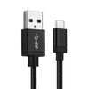 svart, Nylon (3A) - 1m | USB-A 3.0