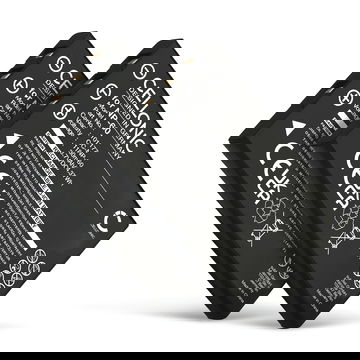 2x Battery for Traveler HD 10XI, DV-5000, HD 10X, DV-5000 HD, DC-5300, DC-6300, DV-5070 1180mAh from CELLONIC