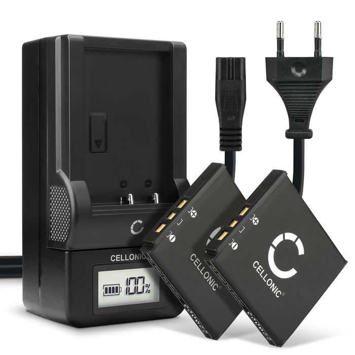 2x Batteri för Kodak Easyshare M753 Acku 700mAh Accu byte Batteri + Laddare