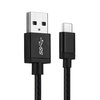 svart, Nylon (3A) - 1m | USB-A 3.0
