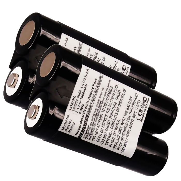 2x Logitech L-LC3 H-AA Batteri - 1800mAh ersättningsbatteri från subtel