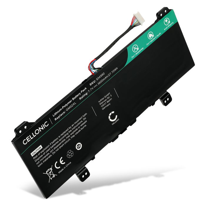 HP Chromebook x360 14B Batteri 7.7V 3600mAh 