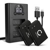 2x Batteri 820mAh+ Dubbel Laddare