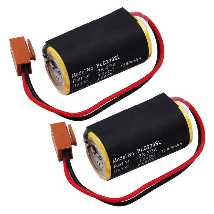 2x Panasonic CR17335 1200mAh  Batteri från subtel