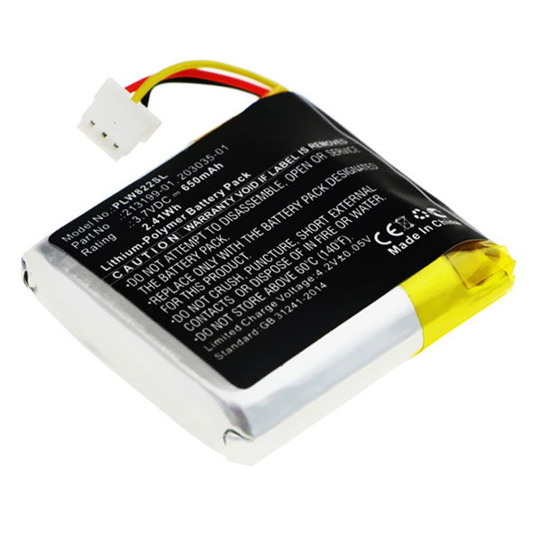 Battery for Plantronics Savi 8220, Plantronics Savi W8220 203035-01, 203055-01, 213199-01 (650mAh, 3.7V) from CELLONIC