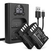 2x Batteri 1600mAh+ Dubbel Laddare