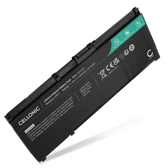 HP SR03XL batteri - 4380mAh från subtel