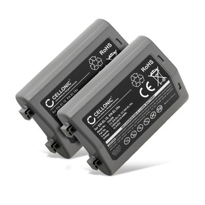 2x Batteri för Nikon D850, D5, D800, D810, D4s, D4, D6, D800E, Z 9 3300mAh från CELLONIC