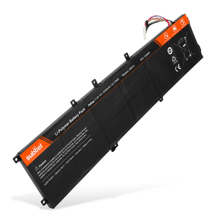 Dell Inspiron 15 7501 Batteri 11.4V 5500mAh 