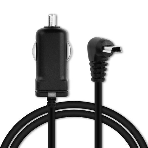 Mini USB Car Charger for Clarion MAP 360, 670, 790, 370, 680, 770, 560, 690 – 12V / 24V Cigarette Lighter Adapter from subtel. Cable length: 1.1m.