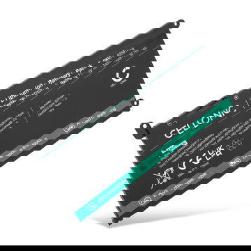 Battery for Dell Inspiron 5593, 15 5567, 17 3000, 13 5378, 15 3505, 15 5570, 15 3501, 17 3793 Vostro 15 3583, 3591, Chromebook 3110, WDX0R 11.4V 3400mAh from CELLONIC