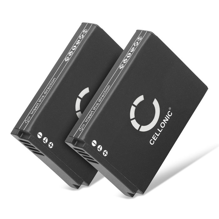 2x Batteri för Samsung PL210 PL211 SH100 ST200 / ST200F ST201 / ST201F ST205F WB210 750mAh från CELLONIC