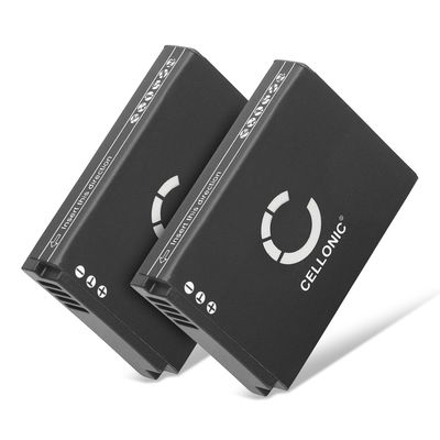 2x Batteri för Samsung PL210 PL211 SH100 ST200 / ST200F ST201 / ST201F ST205F WB210 750mAh från CELLONIC