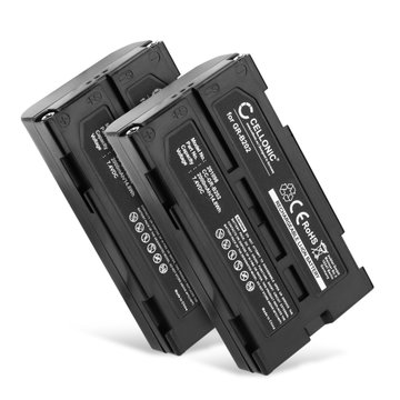 2x GR-B202,VW-VBD070,-VBD1,VM-BPL13,-BPL27 Batteri för Panasonic NV-DX1, NV-GS280, -GS250, VM-H775, RCA Pro-V730, 2000mAh Kamera-ersättningsbatteri med lång batteritid