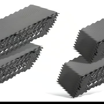 2x CGR-D54s Battery for Panasonic AG-DVX100 NV-DS29 GX7 MX5 MX2500 MX500 HDC-Z10000 5400mAh Camera Battery Replacement CGR-D54s