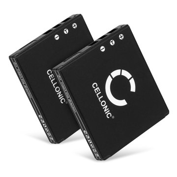 2x DB-L20,DB-L20A Batteri för Sanyo Xacti VPC-E1 VPC-CG65 VPC-CA65 VPC-C1 VPC-CA6 Active VPC-C40 VPC-CA8, 700mAh Kamera-ersättningsbatteri med lång batteritid