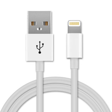 USB Controller Charger Cable for Razer Kishi (iPhone Version) 1m Long Fast Charging Gaming Console Wire PVC - White