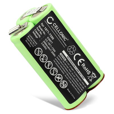 Batteri för Moser ChromStyle Pro (NiMh Version) - 1871-7590 (2000mAh)