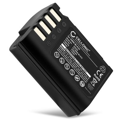 Batteri till Panasonic Lumix G9, GH5S, DC-S5, DC-GH6, DC-G9 II, DMW-BLK22 DMW-BLK22 (2250mAh, 7.4V) från CELLONIC