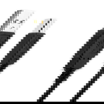 USB Data Cable for auna MIC-900-RD / MIC-900B / MIC-900BL Charger 3m Fast Transfer Charging Cable USB A Standard USB - Black