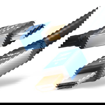 Standard HDMI Type A Cable for TechniSat DIGIT/ DIGIPAL / SONATA 1 / TECHNISTAR / TECHNIBOX TV, DVD, Blu-Ray, Camera, Monitor - 3m Standard HDMI Type A to HDMI Standard (Type A) Lead