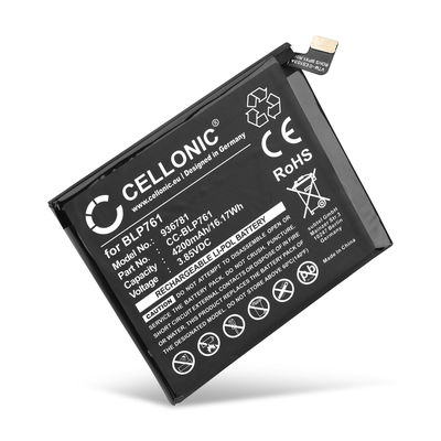 CELLONIC BLP761 mobilbatteri för OnePlus 8 med 3.85V, 4200mAh - ersättningsbatteri med lång batteritid